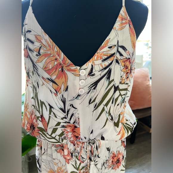 Rip Curl Playa Blanca Floral Maxi Dress, Size XL *EUC* - Picture 5 of 8